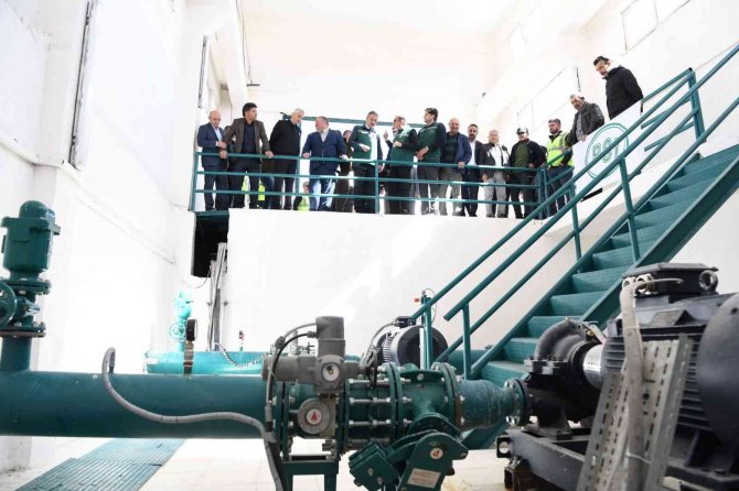 Vali Akkoyun Taşkale Göleti Vana Açılışına Katıldı