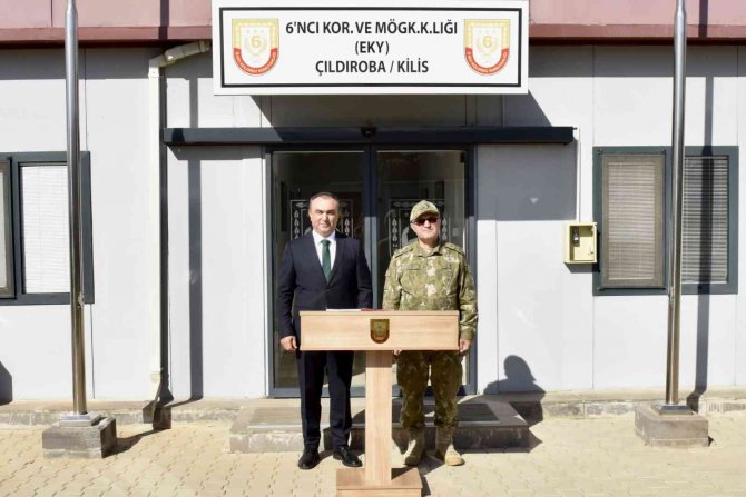 Vali Soytürk’den Kolordu Komutanı Tokel’e Ziyaret