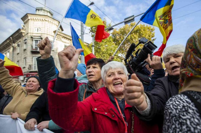Moldova’da Hükümet Karşıtı Protesto