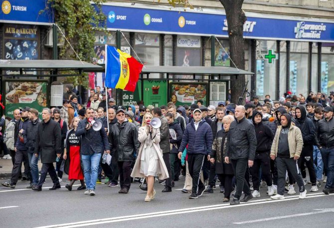 Moldova’da Hükümet Karşıtı Protesto