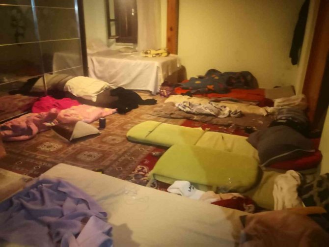 Düzensiz Göçmenleri Bisküvi Kolisi Yakalattı