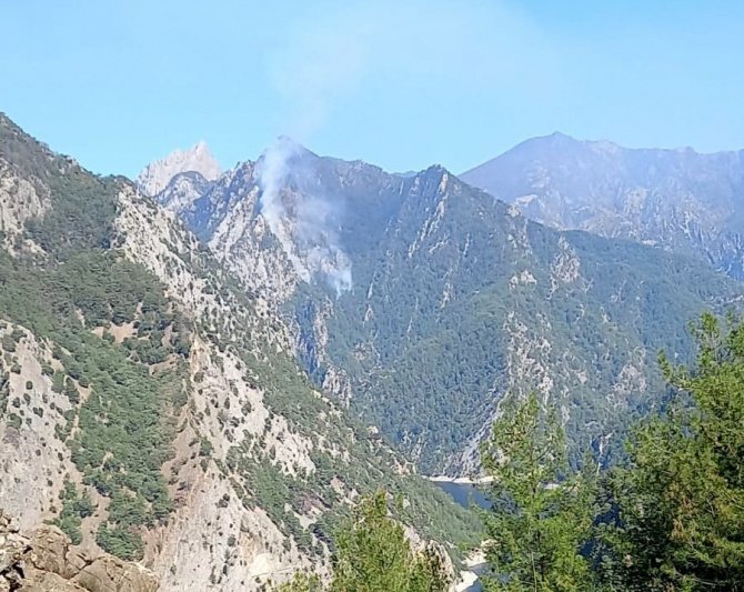 Osmaniye’deki Orman Yangını İkinci Gününde Devam Ediyor