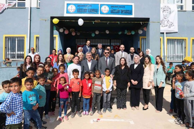 Şanlıurfa’da ’’Bir Çatı Bir Fırça’’ Projesinin Açılışı Yapıldı