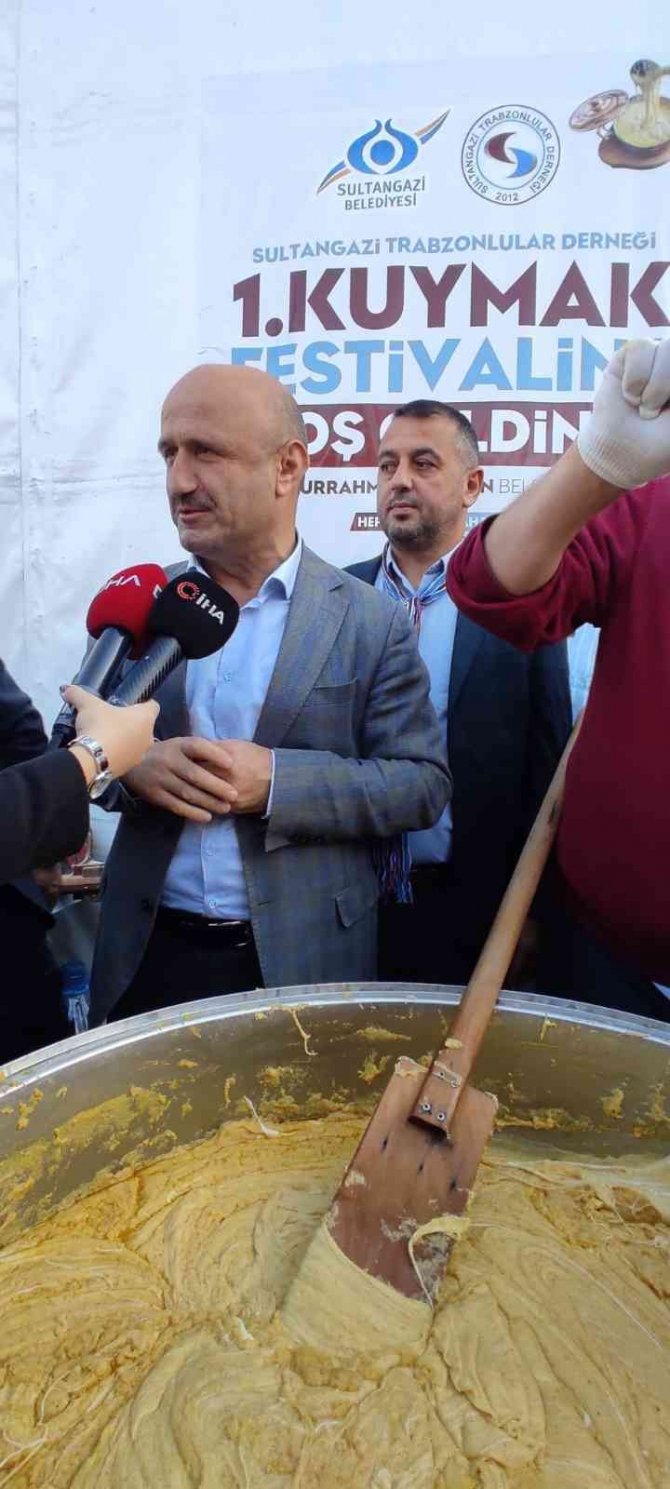 Sultangazi’de Kuymak Festivaline Vatandaşlardan Yoğun İlgi