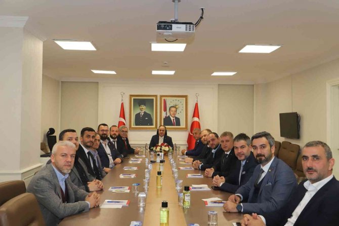 Düzce Tso Heyetinden Vali Atay’a Ziyaret