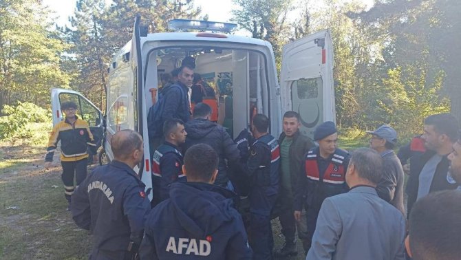 Kestane İçin Ormana Gidip Yaralanan Şahıs 1 Gün Sonra Bulundu