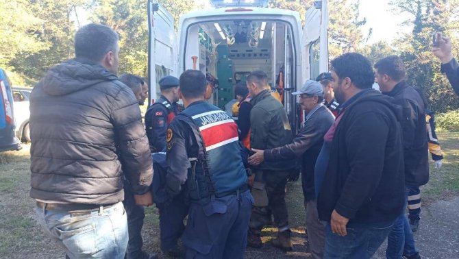 Kestane İçin Ormana Gidip Yaralanan Şahıs 1 Gün Sonra Bulundu