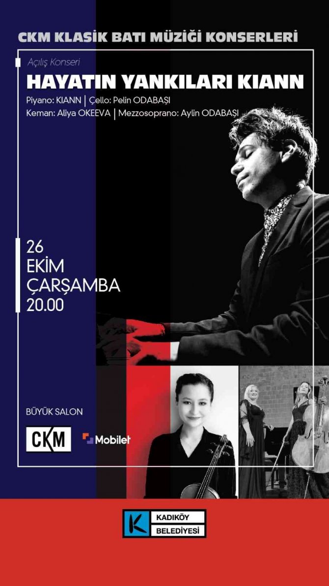 Ckm Yeni Sezonu, Klasik Batı Müziği Serisi’nin İlk Konseriyle Açılışını Yapıyor