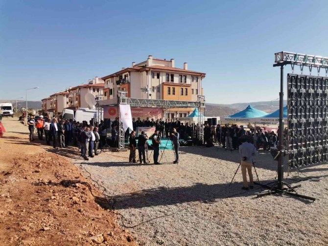 Kahramanmaraş’ta "İ̇lk Evim" Projesinin Temeli Pazarcık’ta Atıldı