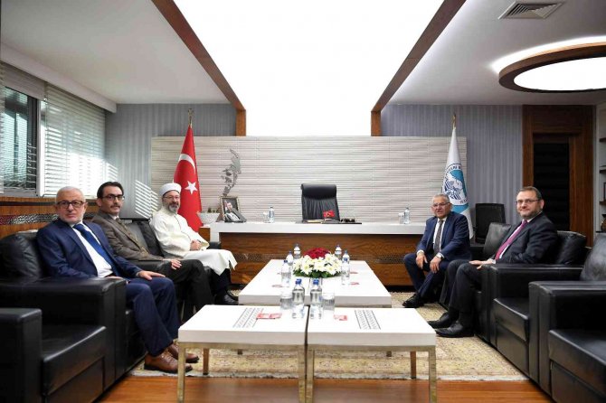 Diyanet İ̇şleri Başkanı Erbaş’tan Başkan Büyükkılıç’a Ziyaret