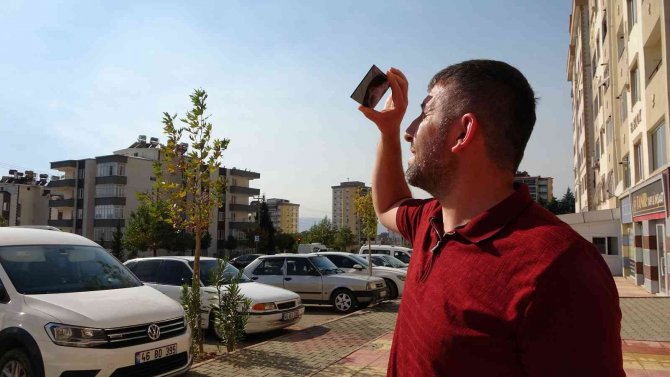 Kahramanmaraş’ta Parçalı Güneş Tutulması İzlendi
