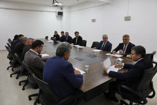 Yatırımlar Görüşüldü