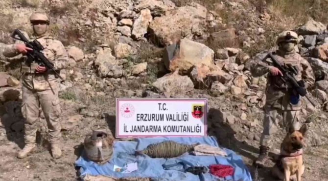 Erzurum-muş Karayoluna 2 Metre Mesafede Gömülü Uzaktan Komutalı Eyp Düzeneği Ele Geçirildi