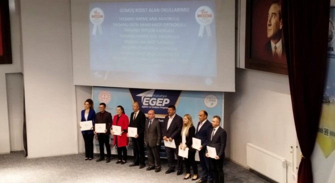 Hisarcık’ta 3 Okula “Gümüş Rozet”