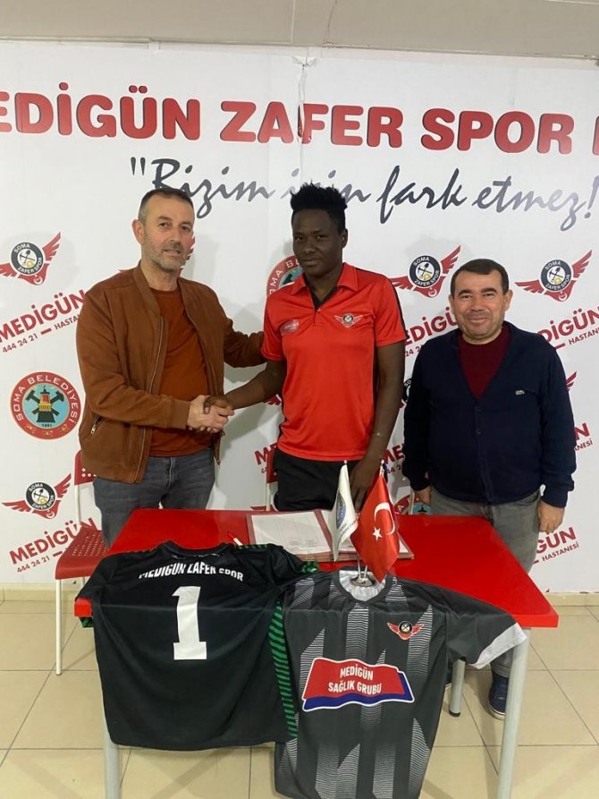 Soma Zafer Spor’a Kamerun Milli Takımından Kaleci Takviyesi