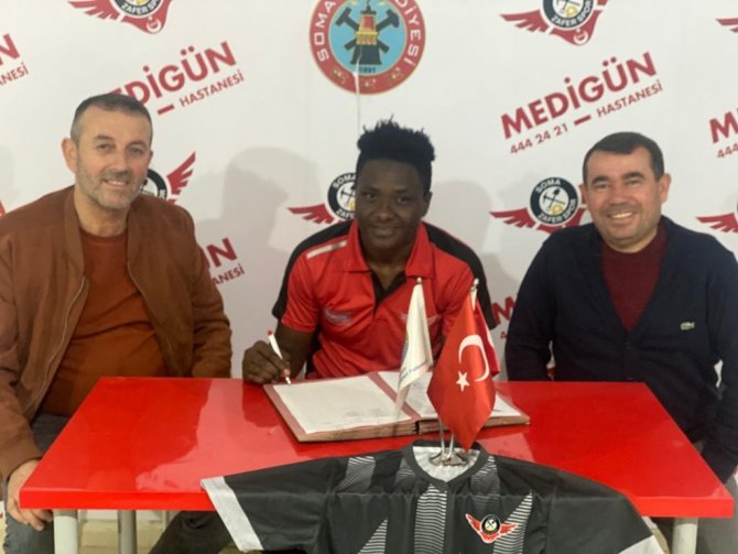 Soma Zafer Spor’a Kamerun Milli Takımından Kaleci Takviyesi