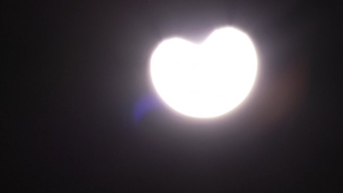 Kars’ta Parçalı Güneş Tutulması