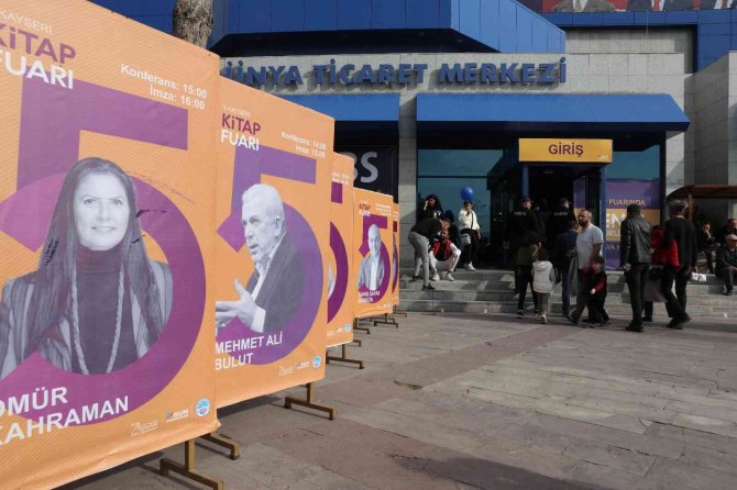 Kayseri Kitap Fuarı, Ünlü Yazarların Uğrak Yeri Oldu