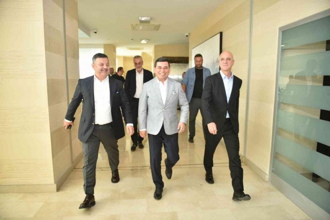 Başkan Tütüncü’den, Atso Başkanı Bahar’a Ziyaret