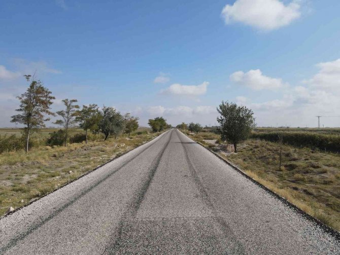 Konya Büyükşehir’den Çumra’ya 21,5 Km Daha Mahalle Yolu