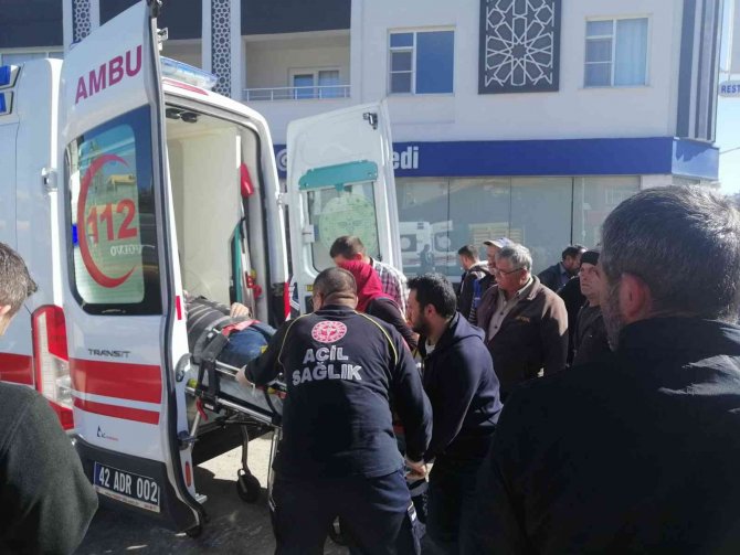 Kazılan Çukurda Toprak Altında Kalan İşçi Yaralandı