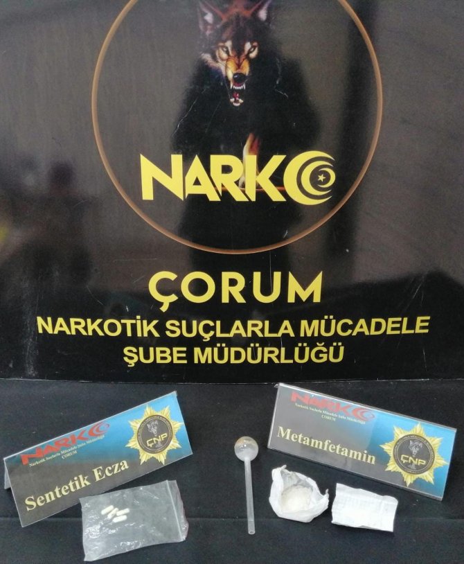 Çorum Polisi’nden Uyuşturucu Operasyonu