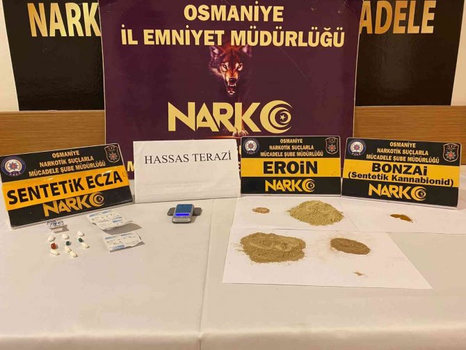 Osmaniye’de Uyuşturucu Operasyonlarında 9 Tutuklama