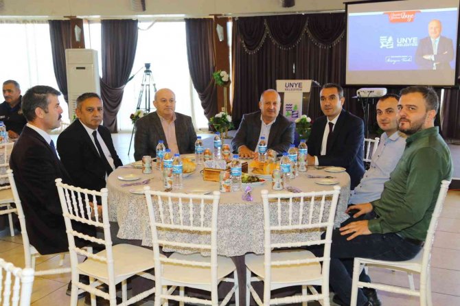 Başkan Tavlı: “Ünye’ye Hizmet Eden Büyük Bir Aileyiz”