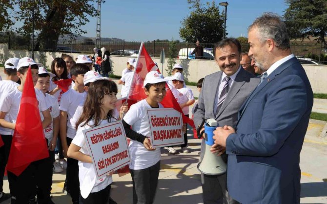 19 Mayıs Belediyesi Çocuk Trafik Eğitim Parkı Açıldı