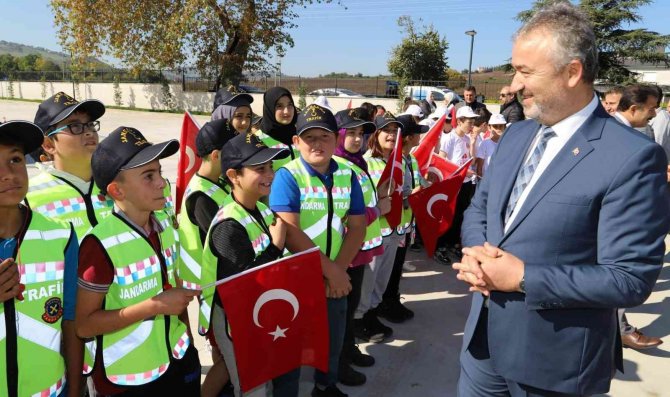 19 Mayıs Belediyesi Çocuk Trafik Eğitim Parkı Açıldı