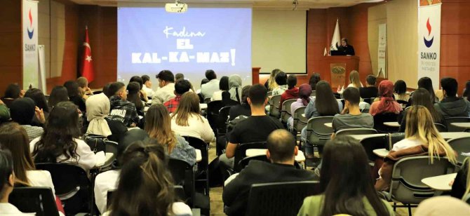 Sanko’da ’’Kadına El Kalkmaz’ Etkinliği