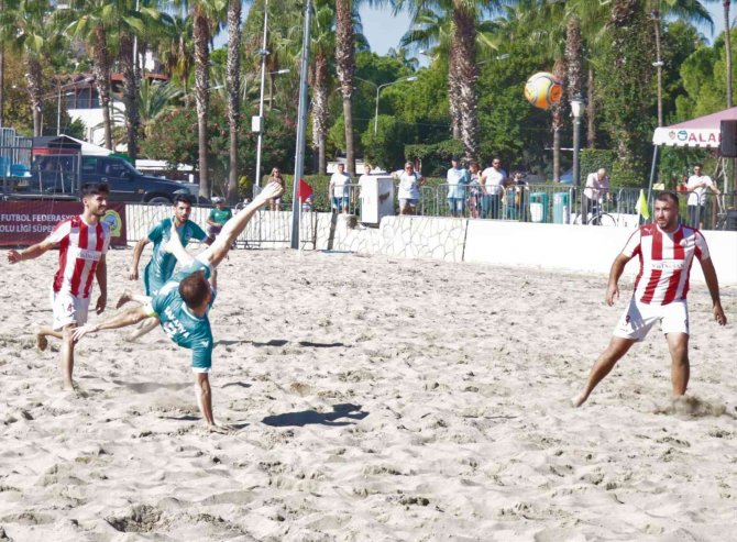 Plaj Futbolu Ligi Süper Finaller Alanya’da Başladı