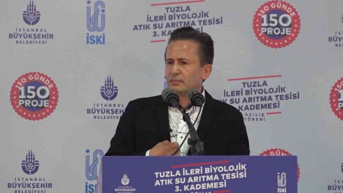 Tuzla Belediye Başkanı Şadi Yazıcı’ya İ̇ski̇ Atık Su Arıtma Tesisi Açılışında Saldırı