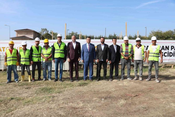 Vali Kırbıyık, Balaban Paşa Mescidi İnşasını İnceledi