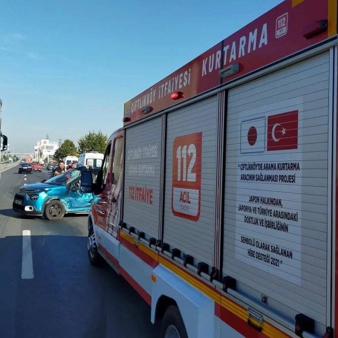 Yalova’da Zincirleme Kaza: 8 Yaralı