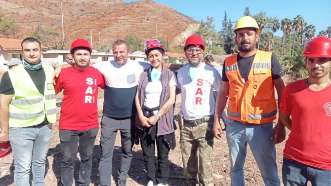 Yangınların Sivil Kahramanları Afad İle Birlikte Tatbikat Yaptı