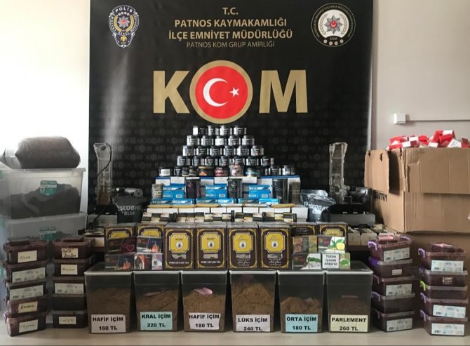 Ağrı’da Gümrük Kaçağı Ürün Operasyonu