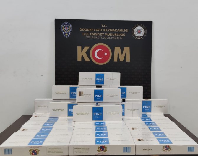 Ağrı’da Gümrük Kaçağı Ürün Operasyonu