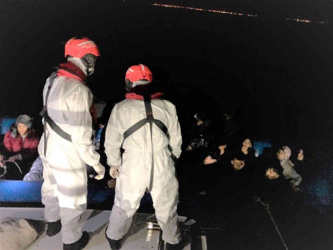 Aydın’da 52 Düzensiz Göçmen Kurtarıldı