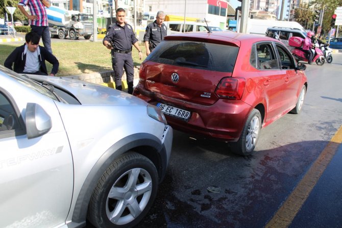 Aydın’da Zincirleme Trafik Kazası: 1 Yaralı