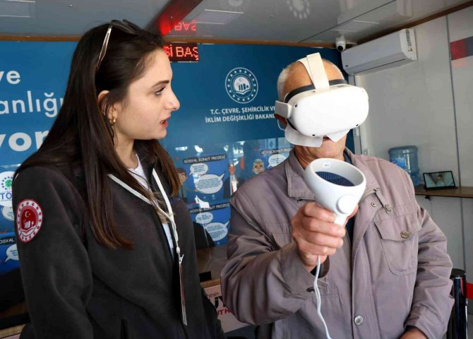 Sosyal Konut Tırına Samsunlulardan Yoğun İlgi