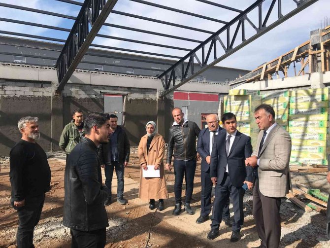 Vali Oktay Çağatay, Osb’de İncelemelerde Bulundu