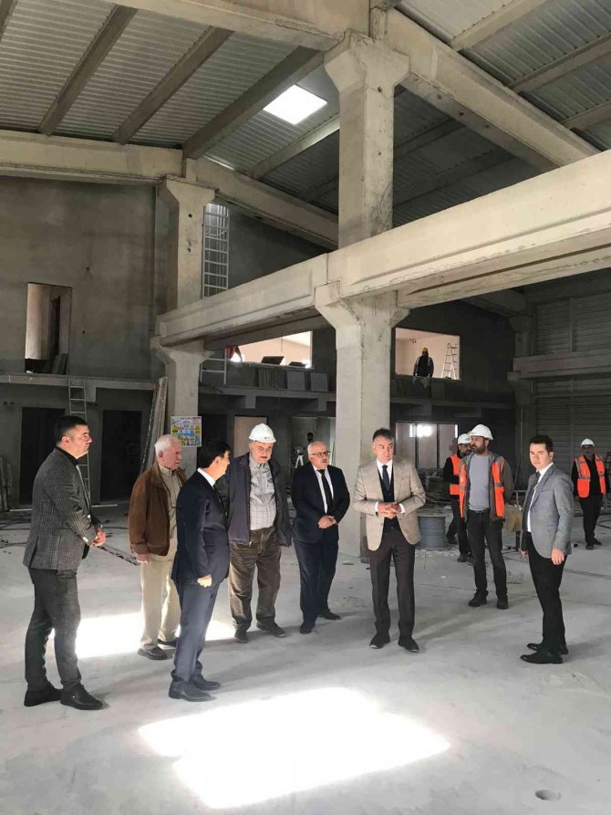 Vali Oktay Çağatay, Osb’de İncelemelerde Bulundu