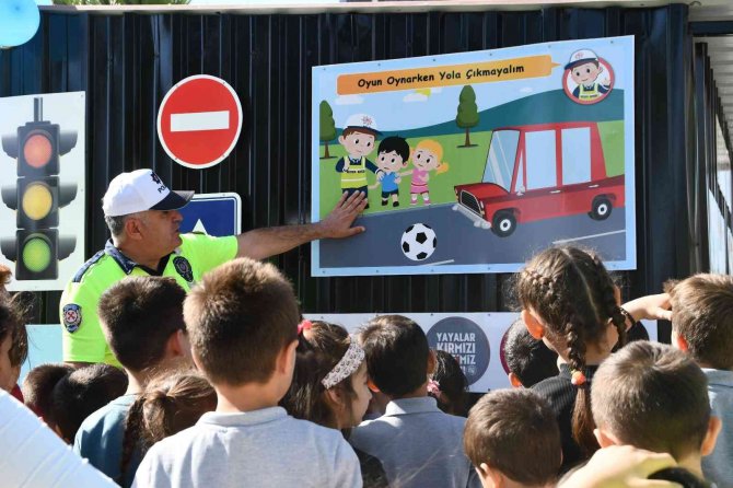 Söke’de Çocuklara Trafik Eğitim Alanı Kazandırıldı