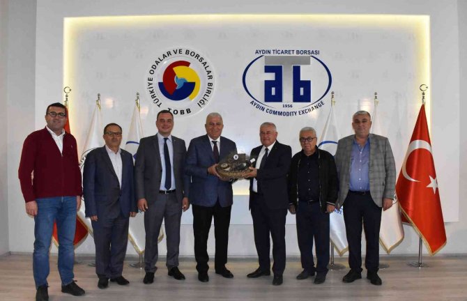 Efeler Belediye Başkanı Atay, Aydın Ticaret Borsası Yönetimi İle Görüştü