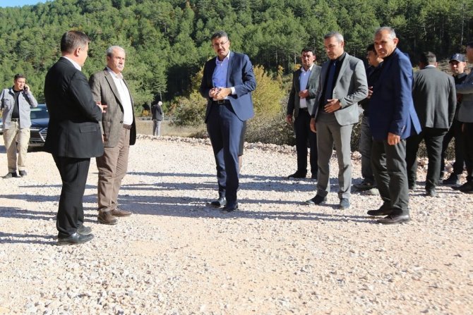 Emet Dereli Termal Turizm Merkezi Yoluna Sıcak Asfalt Atılacak