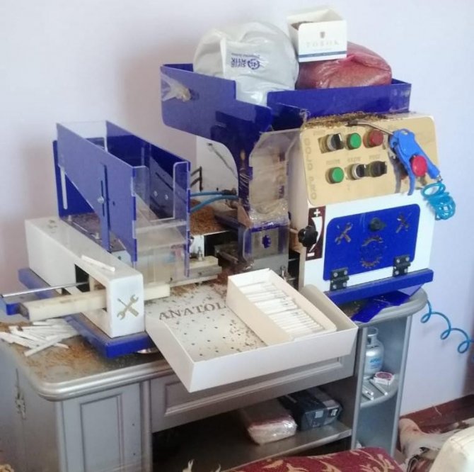 Kaçak Tütün Mamulü Ve Makaron Satışı Yapan Suç Gruplarına Yönelik 7 İlde Nefes-2 Operasyonu