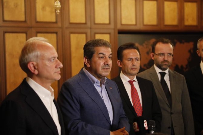 İ̇bb Meclisi Ak Parti Grubundan Başkan Yazıcı’ya Geçmiş Olsun Ziyareti