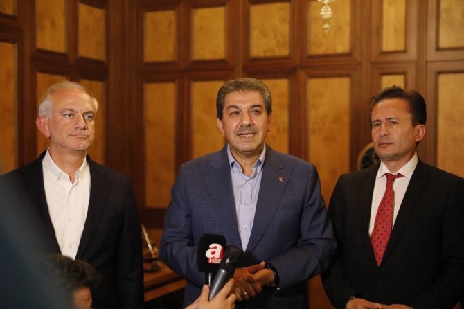 İ̇bb Meclisi Ak Parti Grubundan Başkan Yazıcı’ya Geçmiş Olsun Ziyareti