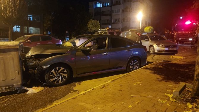 İ̇ki Kişinin Yaralandığı Kazada Sürücü Alkollü Çıktı